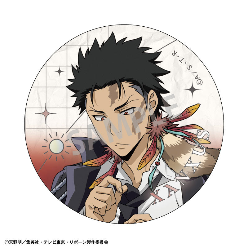 Reborn! Trading Metal Tin Badge Morning Routine (set of 8) 家庭教師 襟章 叭唧 徽章