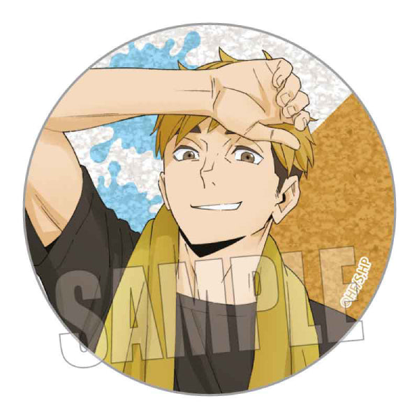 Haikyu!!: Trading Glitter Can Badge/Pool Cleaning Ver. (set of 6) 排球少年 襟章