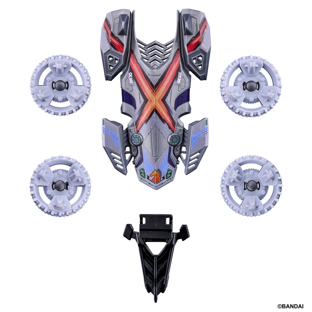 BARABARIDE BOOSTER SET (BR-07 FALCON KIT / BR-08 STALLION KIT / BR-09 LIZARD KIT) 爆裂戰車