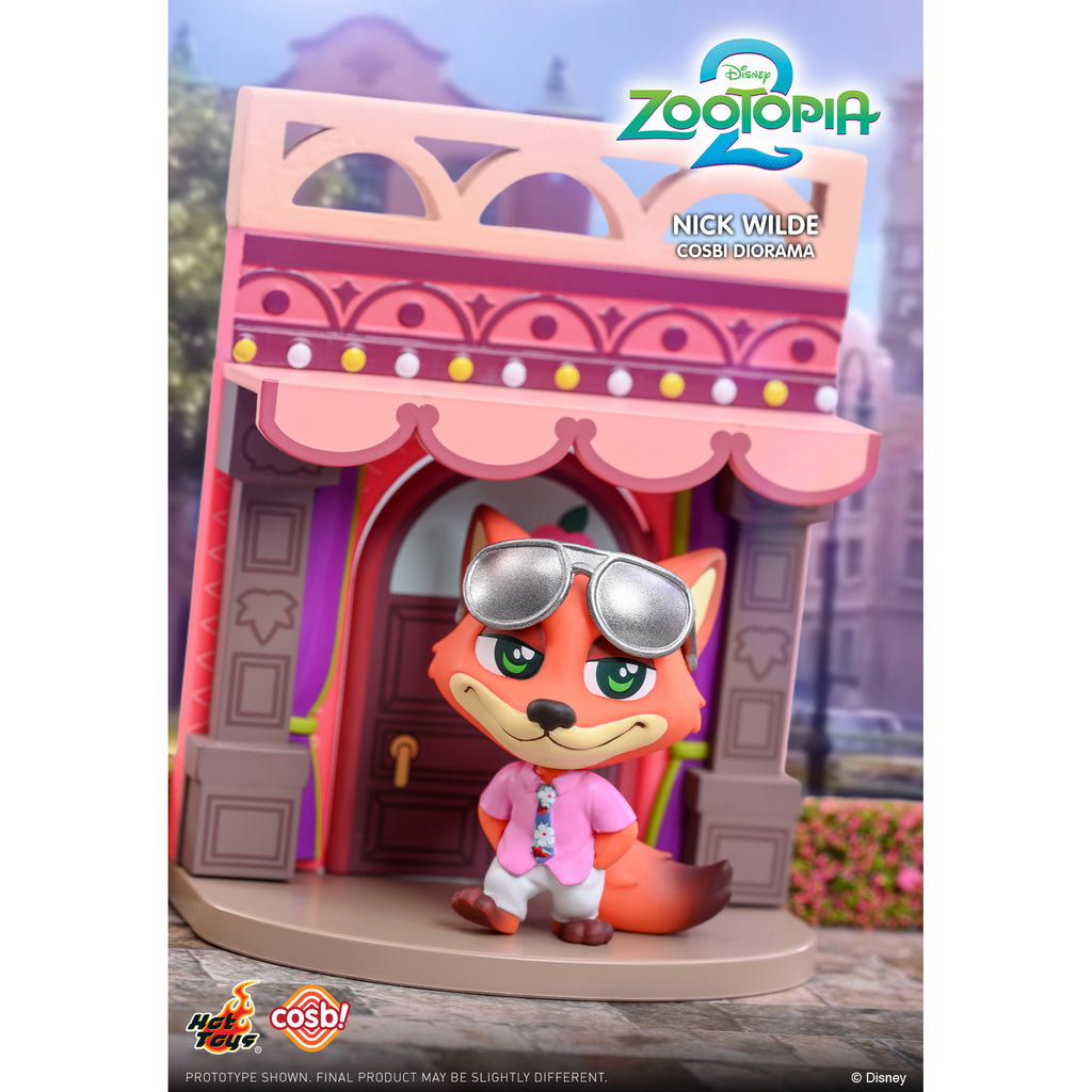 Hot toys - Zootopia 2 Cosbi Diorama Collection (set of 6) 優獸大都會 動物 城