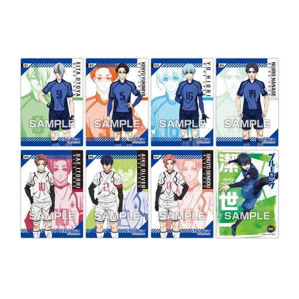 Blue Lock Clear Card Collection Gum 3 (pack of 16) 藍色監獄 收藏卡 透明卡