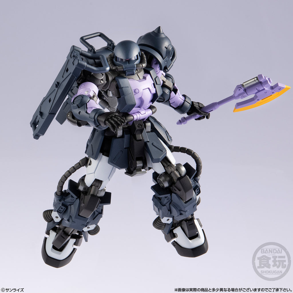 GUNDAM ARTIFACT PRO BLACK TRI-STARS ZAKU II 機動戰士 高達 黑色 三連星