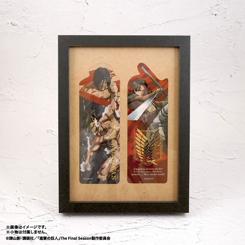 Attack on Titan Clear Bookmark (pack of 20) 進擊的巨人