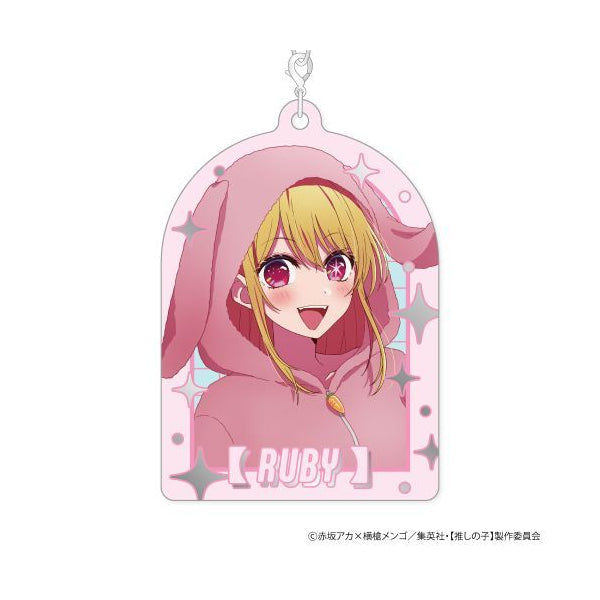 [Oshi no Ko] Metal Charm Strap Animal Pajamas Ver. (set of 6) 我推的孩子 吊飾