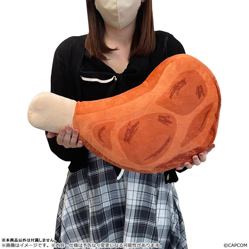 Monster Hunter Wilds Grilled Meat Plush Toy 芒亨 魔物 怪物 獵人