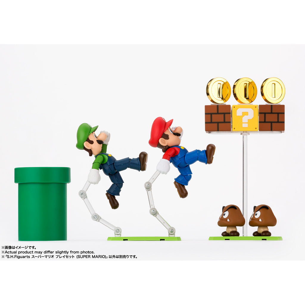 S.H.Figuarts SUPER MARIO PLAYSET (SUPER MARIO) 瑪利歐 瑪利奧 配件包