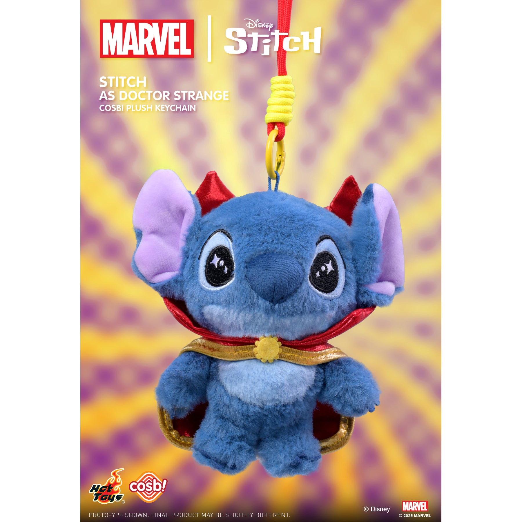 Marvel Stitch - Cosbi Plush Keychain Collection (box of 6