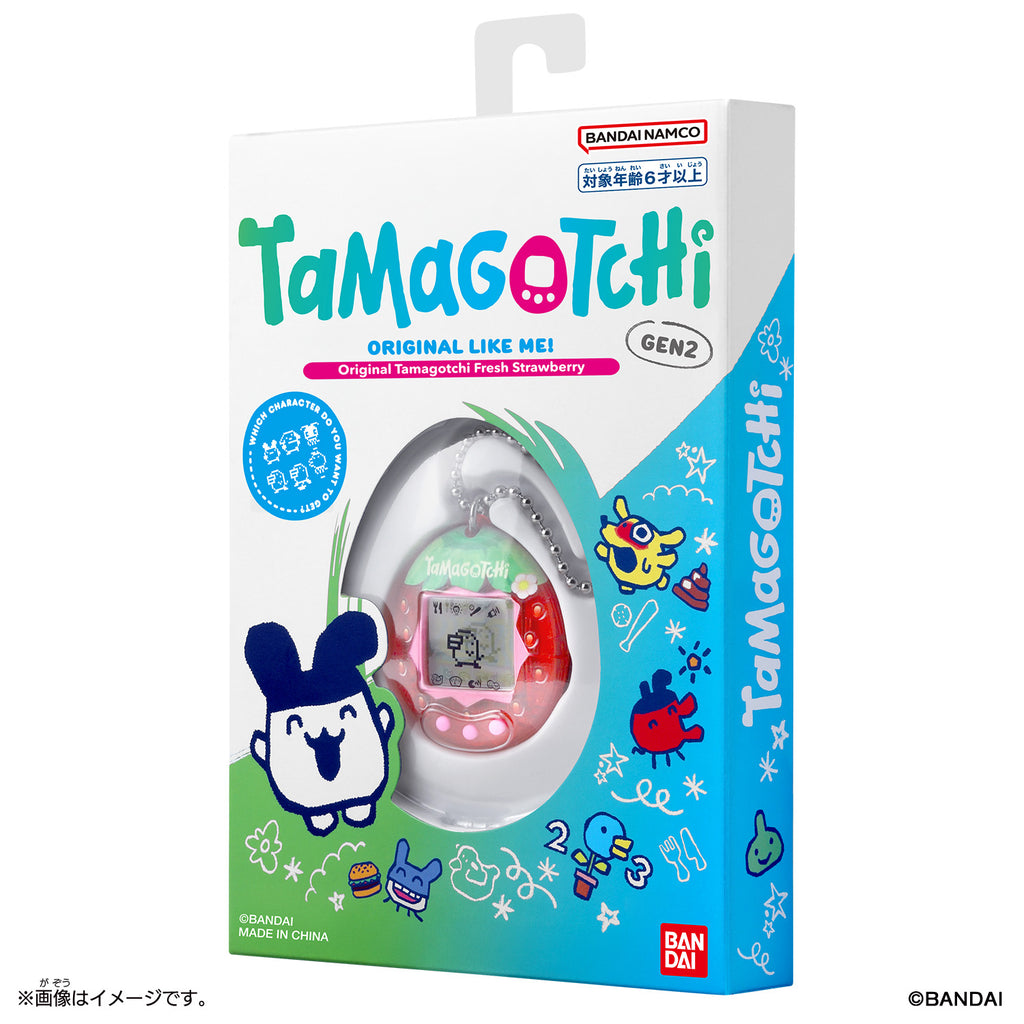 Original Tamagotchi Fresh Strawberry 他媽哥池 塔麻可吉 草莓 士多啤梨