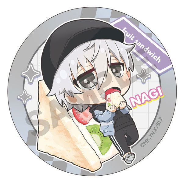 Blue Lock Trading Can Badge Chara Peko Parka (Set of 8) 藍色監獄 襟章
