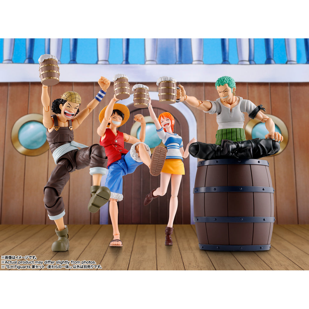 S.H.Figuarts PARTY SET - THE STRAW HAT CREW 海賊王