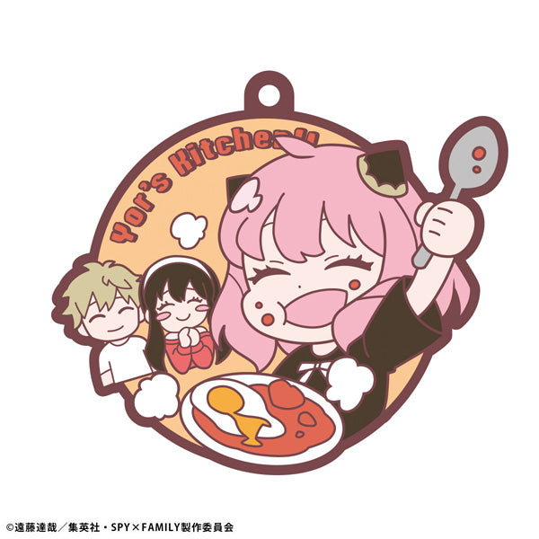 SPY×FAMILY mogu mogu Rubber Mascot (set of 6) 間諜家家酒 安妮亞 アーニャ 鎖匙扣 吊飾