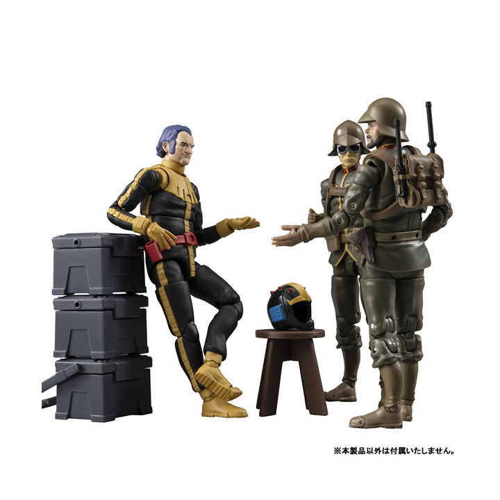 G.M.G. COLLECTION 15 Mobile Suit Gundam Principality of Zeon Black Tri-Stars Mash Normal Suit Ver. 機動戰士 高達 自護公國 黑色三連星