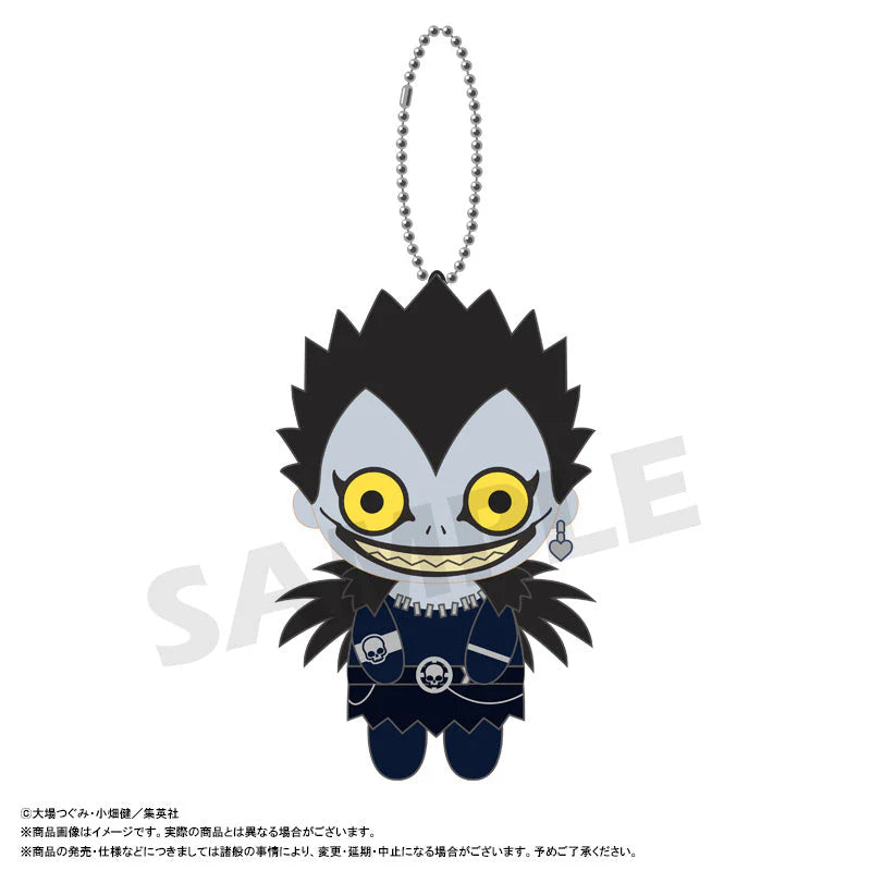 DEATH NOTE Sitting Club Plush Mascot (set of 6) 死亡筆記 盲盒 公仔