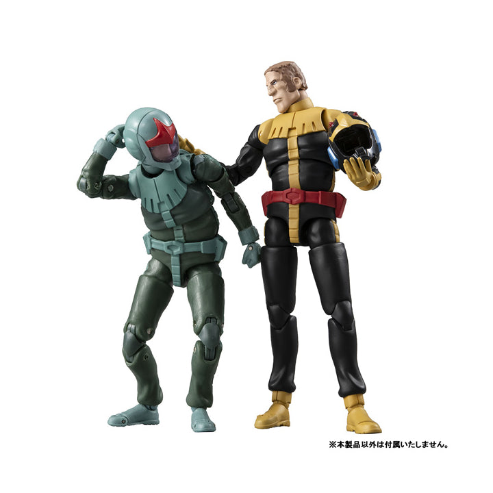 G.M.G. COLLECTION 14 Mobile Suit Gundam Principality of Zeon Black Tri-Stars Ortega Normal Suit Ver. 機動戰士 高達 自護公國 黑色三連星