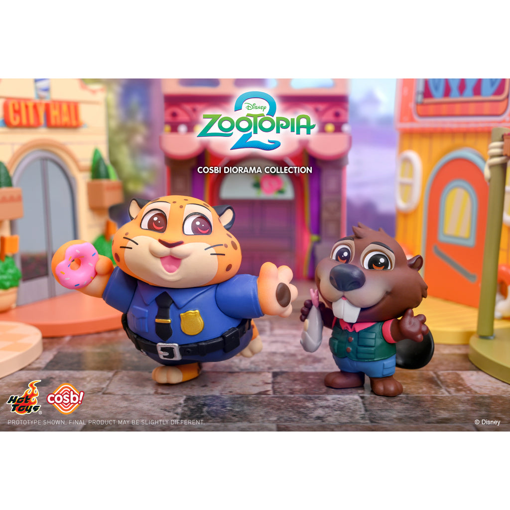 Hot toys - Zootopia 2 Cosbi Diorama Collection (set of 6) 優獸大都會 動物 城