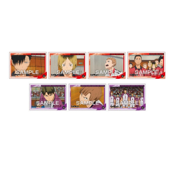 Haikyu!! Clear Card Collection Gum 5 [First Limited Edition] (pack of 16) 排球少年 透明卡 收藏卡