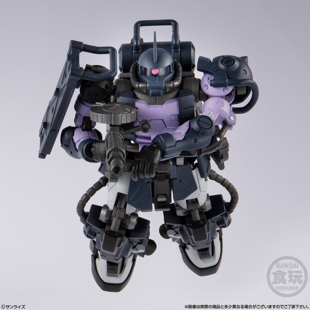 GUNDAM ARTIFACT PRO BLACK TRI-STARS ZAKU II 機動戰士 高達 黑色 三連星