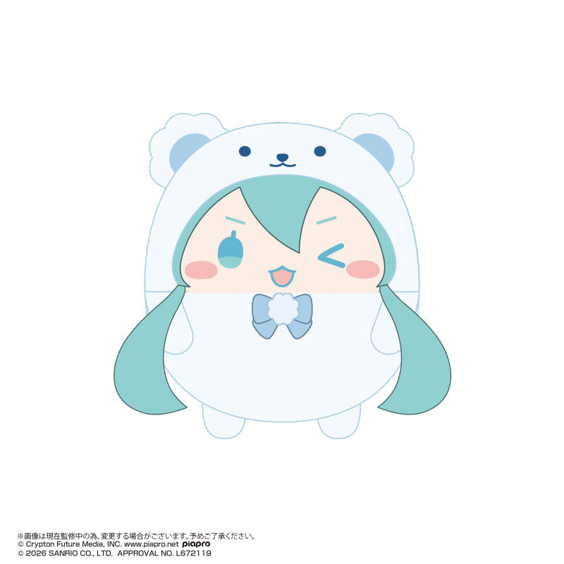 Hatsune Miku x Cinnamoroll Fuwakororin 4 (set of 6) 三麗鷗 玉桂狗 初音 未來