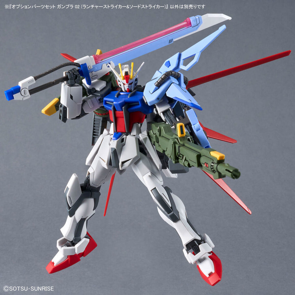 Optional Parts Set for Gunpla 02 (Launcher Striker & Sword Striker) 機動戰士
