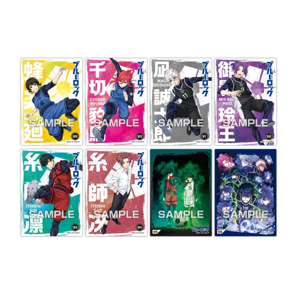 Blue Lock Clear Card Collection Gum 3 (pack of 16) 藍色監獄 收藏卡 透明卡