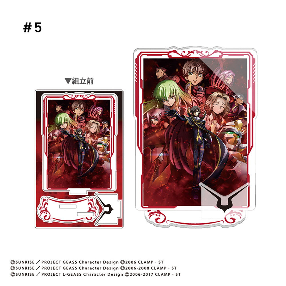 Code Geass Poster Art Acrylic Stand (box of 10) 叛逆 的 魯魯修 立牌