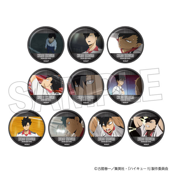 Haikyu!! Trading Badge 3 Kuroo Tetsuro (pack of 10) 排球少年 黑尾 鐵朗 襟章