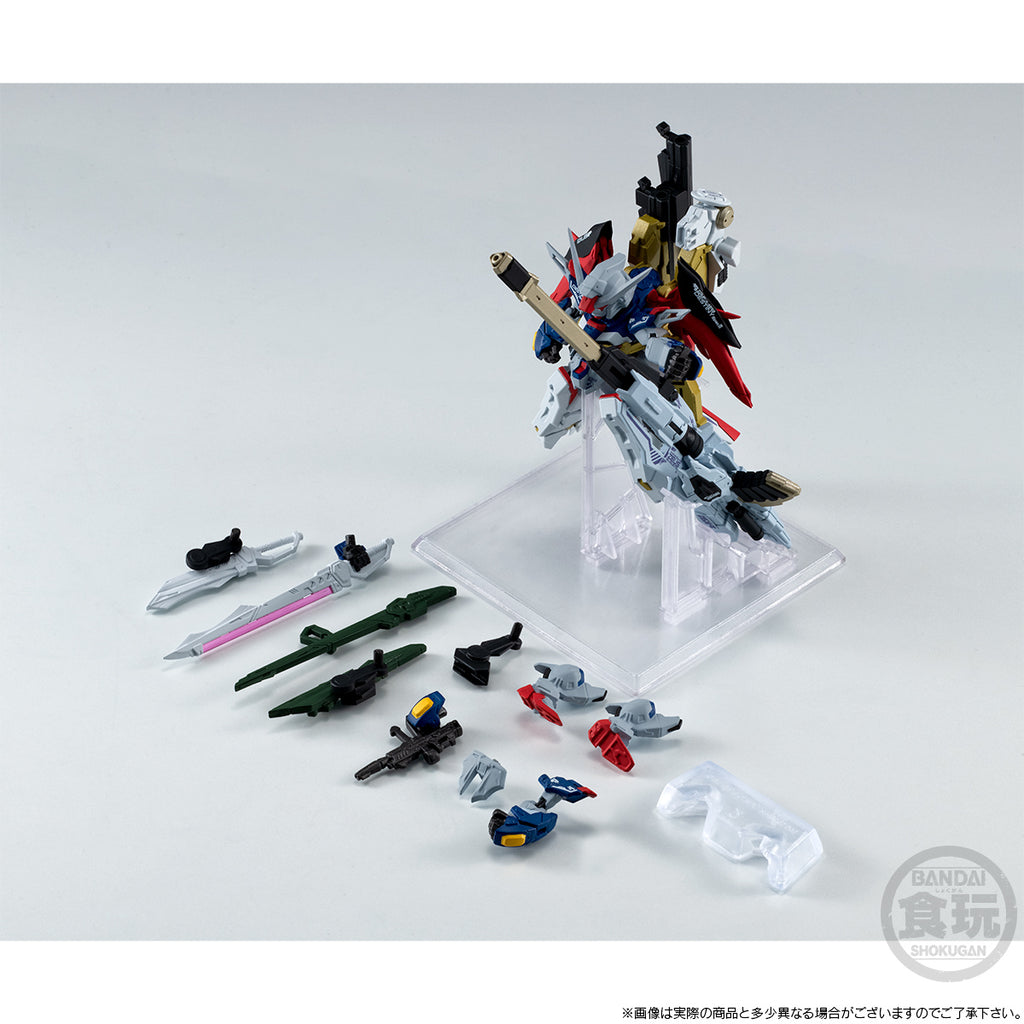 FW GUNDAM CONVERGE Destiny Gundam Spec II & Zeus Silhouette 魂限 機動 戰士 命運 高達