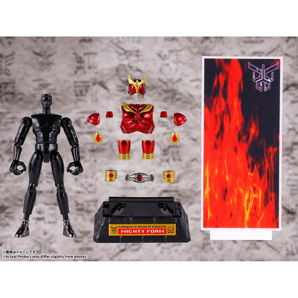 SOUCHAKU HENSHIN  MASKED RIDER KUUGA MIGHTY FORM 幪面超人 假面騎士 拉打 古迦 空我