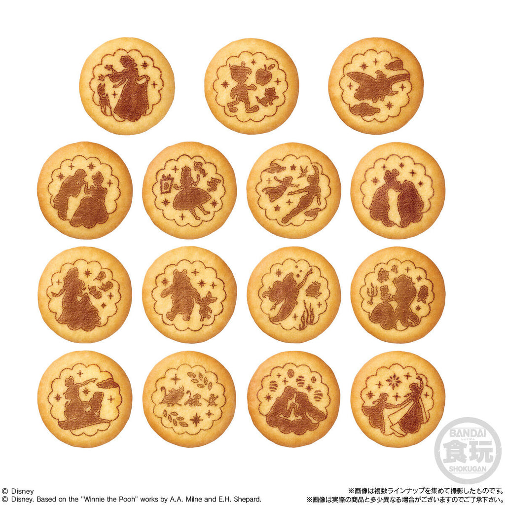 Disney Characters Embroidered Biscuit Badge vol. 1 (pack of 12) 迪士尼 刺繡 襟章
