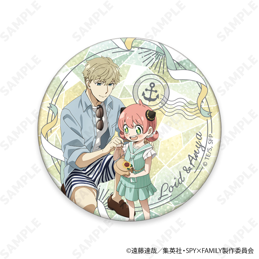 SPY x FAMILY Trading Can Badge [Natsu no Odekeke] (pack of 8) 間諜 過 家家 酒