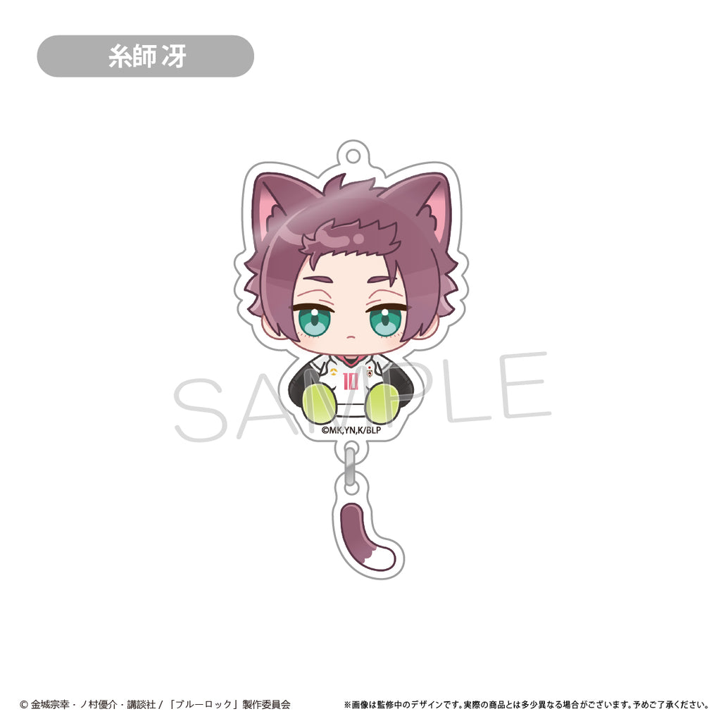 Blue Lock Acrylic Key Ring (set of 8) 藍色監獄 鎖匙扣 吊飾 掛飾