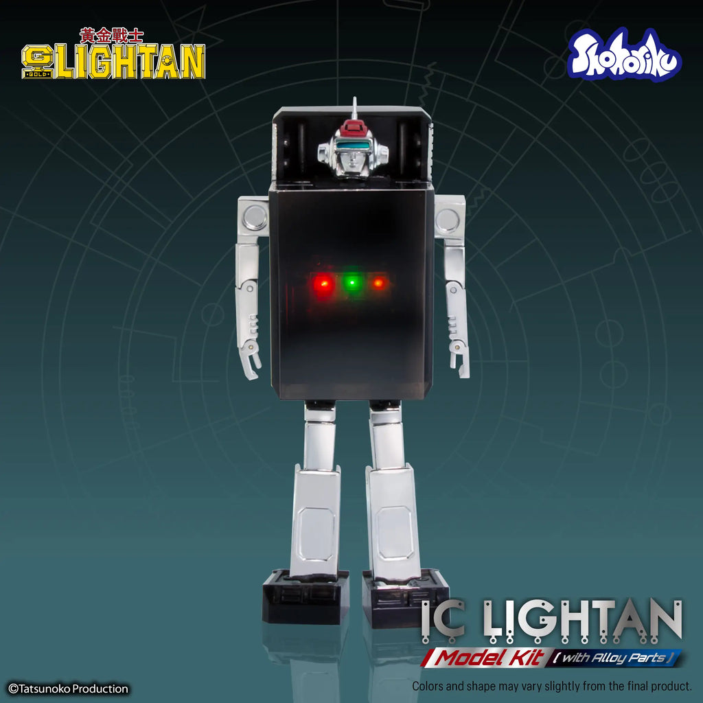 GOLD LIGHTAN THE GOLDEN WORRIOR: I.C. Lightan (with Alloy Parts) 雷達戰士 黃金戰士