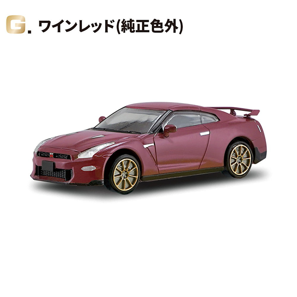 1/64 Nissan GT-R NEW EDITION (box of 10) 日產 汽車