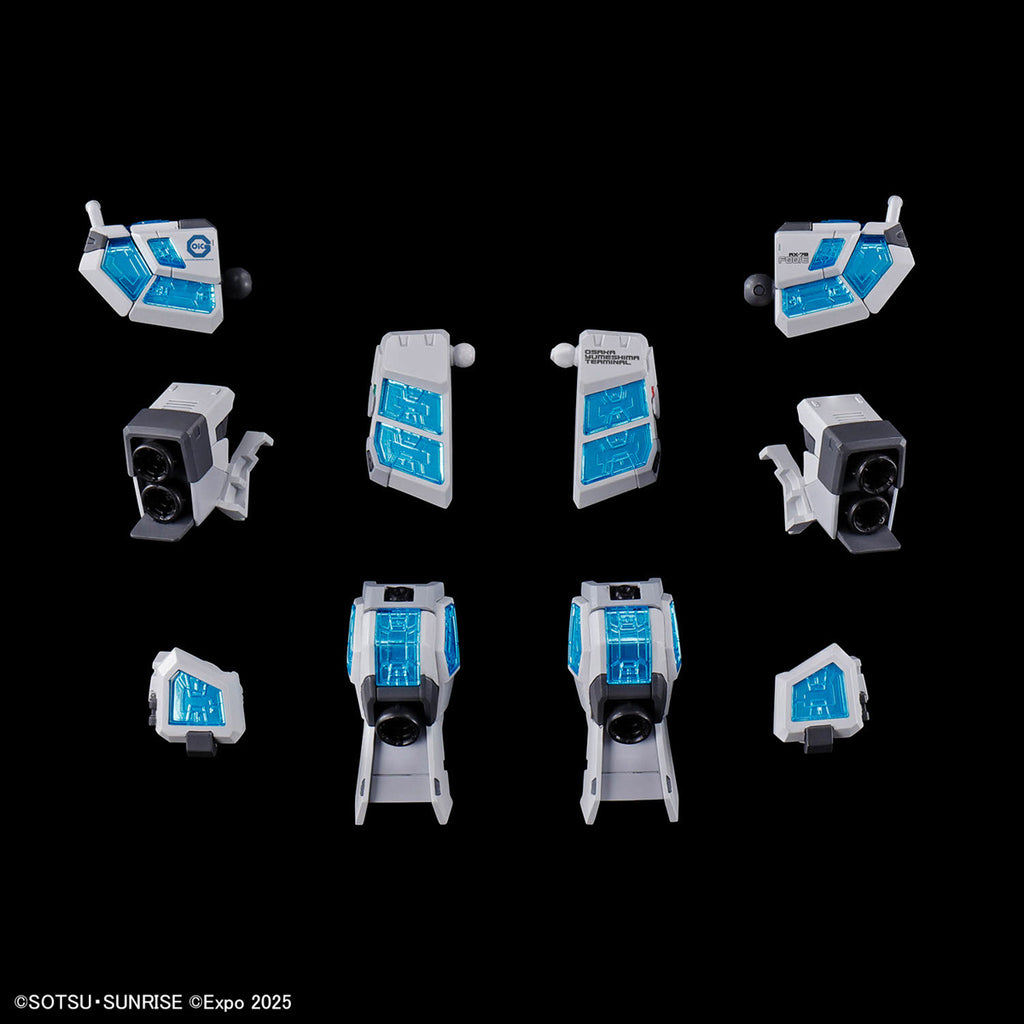 1/144 RX-78F00/E Gundam (EX-001 Glass Feather equipped) set 機動戰士 高達 萬博