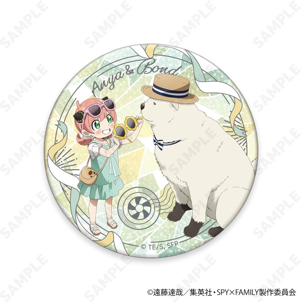 SPY x FAMILY Trading Can Badge [Natsu no Odekeke] (pack of 8) 間諜 過 家家 酒