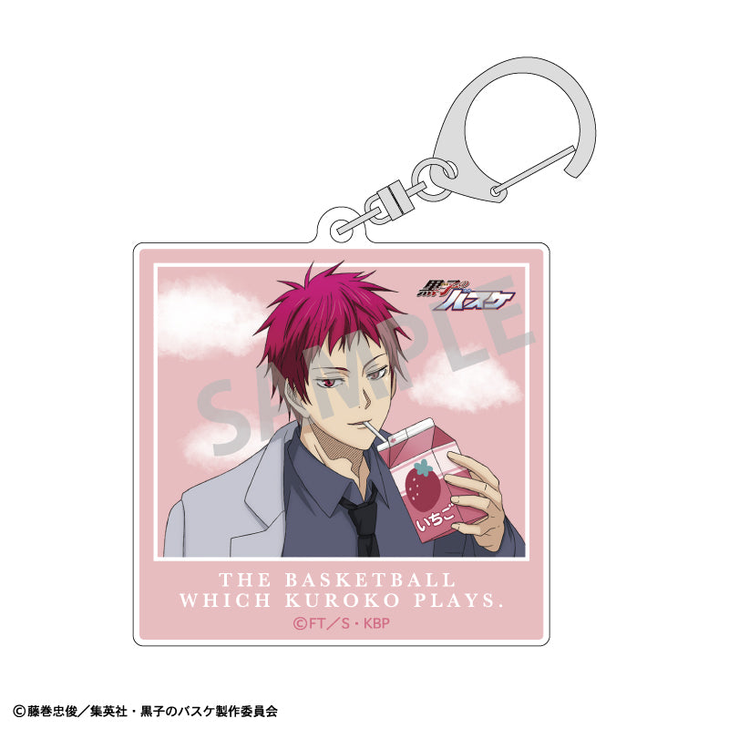 Kuroko's Basketball Trading acrylic key chain - packed juice (set of 8) 黑子的籃球 幻影籃球王 掛飾