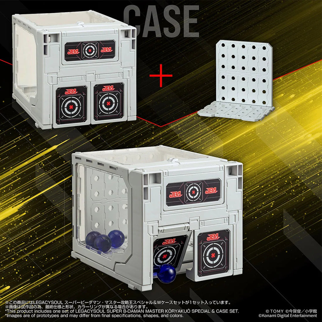 TTMALL EXCLUSIVE LEGACYSOUL SUPER B-DAMAN MASTER KORYAKUO SPECIAL & CASE SET 彈珠人