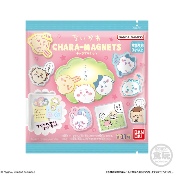 SOMETHING SMALL AND CUTE CHARACTER MAGNETS W/O GUM (box of 14 packs) Chiikawa ちいかわ 小可愛 吉伊卡哇 磁貼