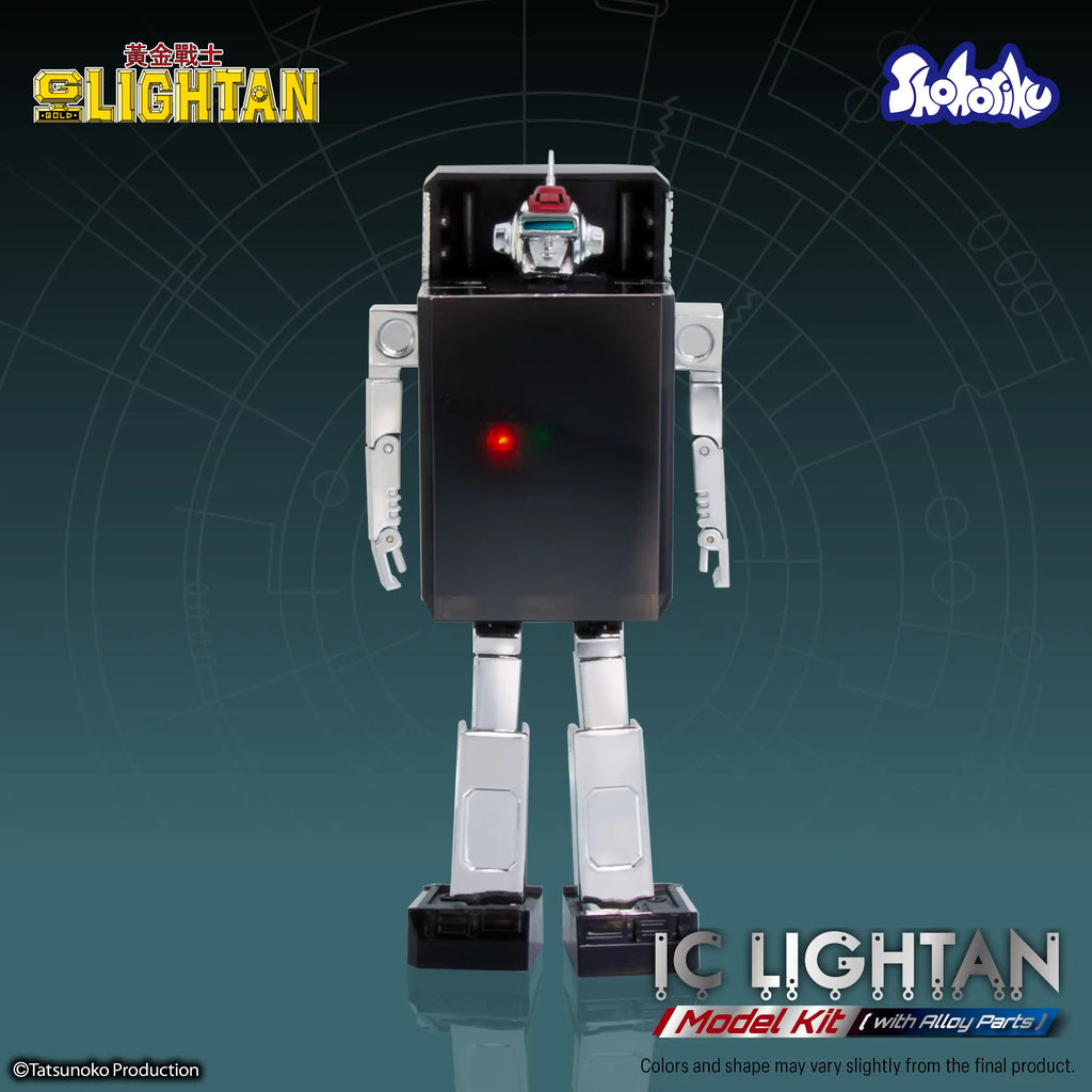 GOLD LIGHTAN THE GOLDEN WORRIOR: I.C. Lightan (with Alloy Parts) 雷達戰士 黃金戰士