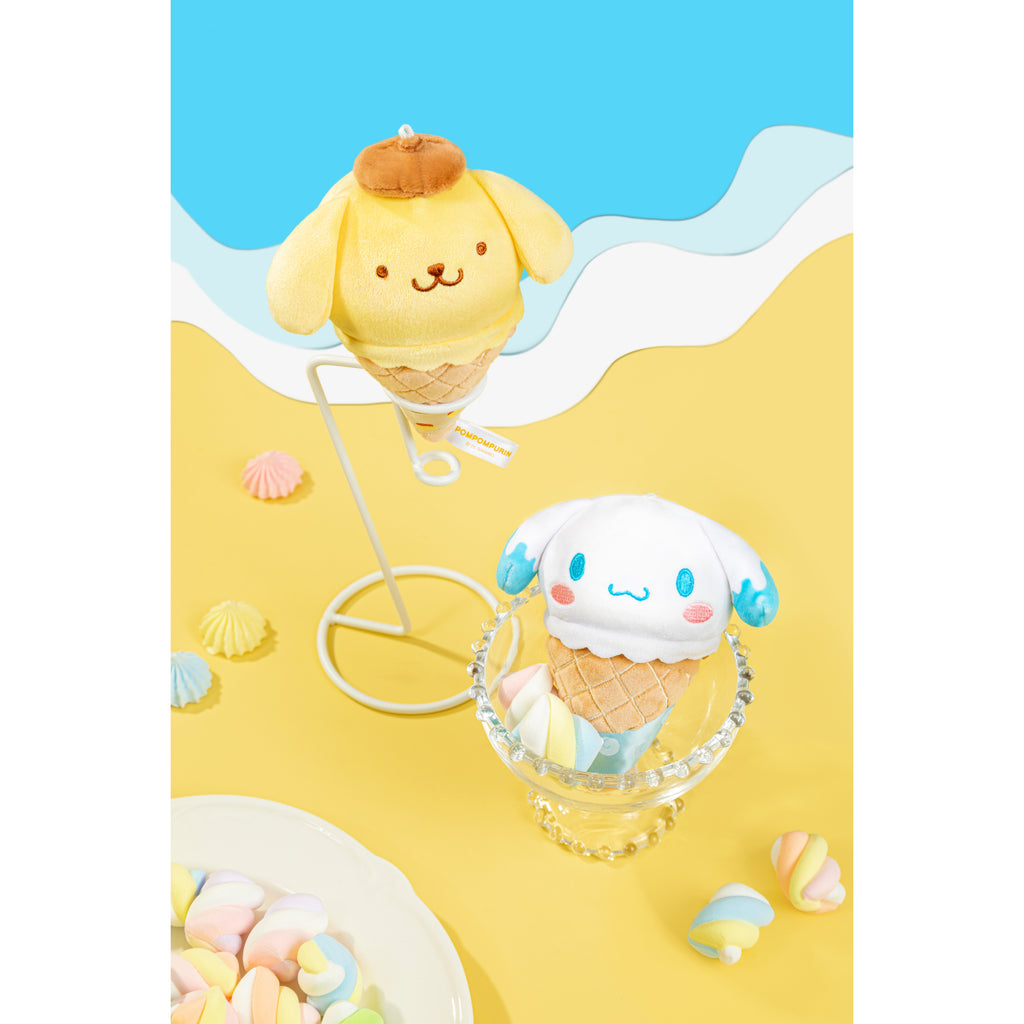 Sanrio characters Ice Cream Cone Series Plush Relaxing Toy (set of 6) 三麗鷗