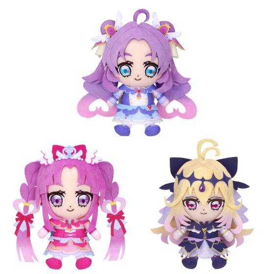 Detective PreCure! Cure Friends Plush Toy (Cure Answer / Cure Mystic / Cure Arcana Shadow) 偵探光之美少女 Pretty Cure 毛公仔