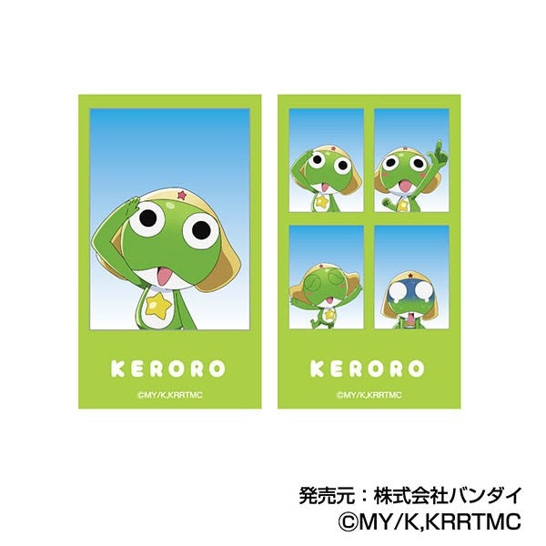 New Sergeant Keroro movie 2026 Memory Cut ID Photo Sticker (set of 7) 軍曹