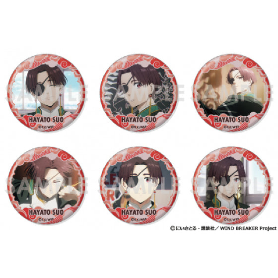 WIND BREAKER Tin Badge Set Sofang Junhi Full Selection (Set of 6) 防風少年 蘇枋隼飛 襟章