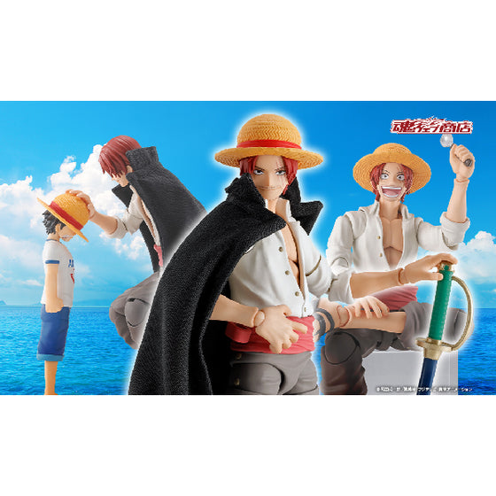 S.H.Figuarts SHANKS ＆ MONKEY.D.LUFFY -KID ERA- 海賊王 路飛 撒古斯