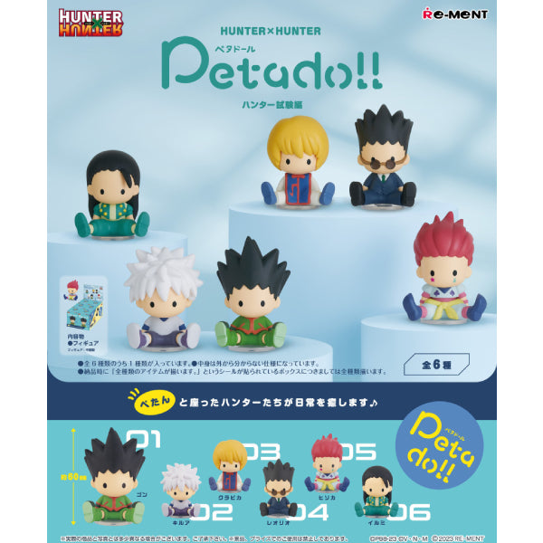 REMENT - HUNTER×HUNTER petadoll collection (set of 6) (2026 JUN ver.) 全職獵人