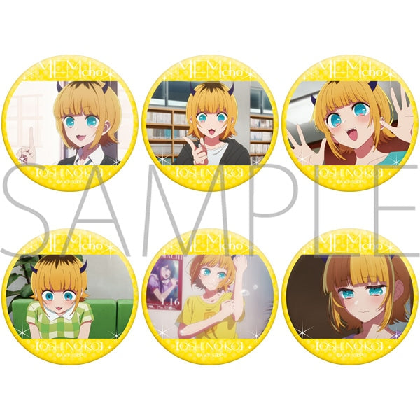 [Oshi-no-ko] Oshi character badge collection MEMcho (set of 6) 我推的孩子 襟章 MEM啾