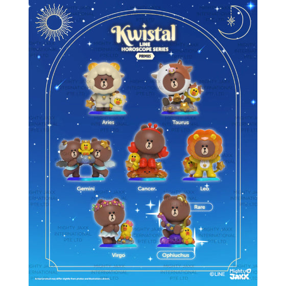 Kwistal LINE Horoscope Series Primus (box of 6) (set of 6) LINE FRIENDS 星座
