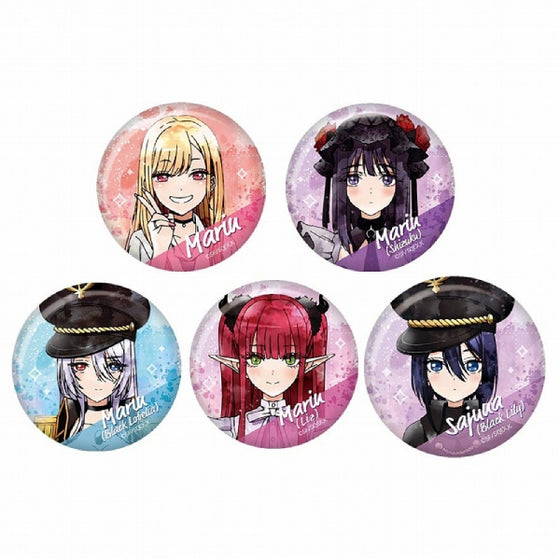 My Dress-Up Darling Wet Color Series Can Badge (Set of 5) 喜多川海夢 黑江雫 戀上換裝娃娃 襟章