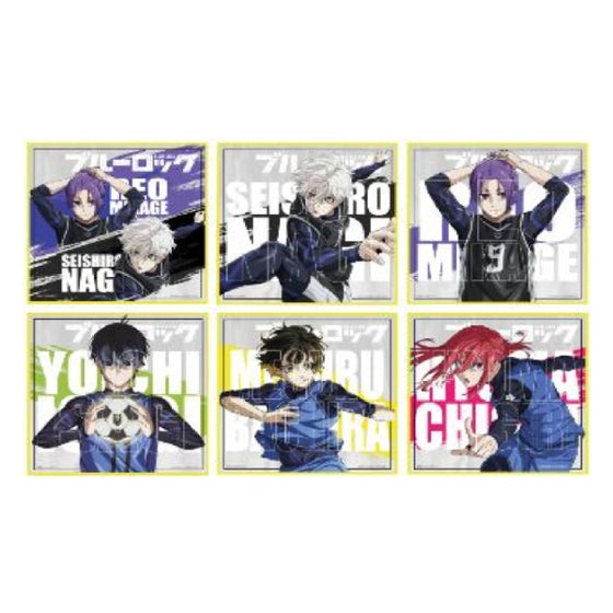 [SUNRISEPOP] BlueLock - Colored Paper (set of 6) 藍色監獄 色紙 蜂樂迴 千切豹馬 潔世一 御影玲王 凪誠士郎 Blue Lock shikishi