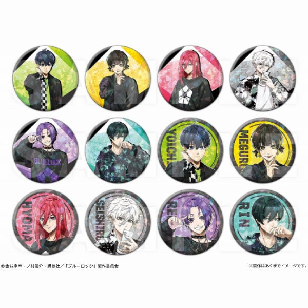 TV Animation [Blue Lock] Trading Hologram Can Badge Ver. Subculture Fashion (Set of 12) 藍色監獄 襟章